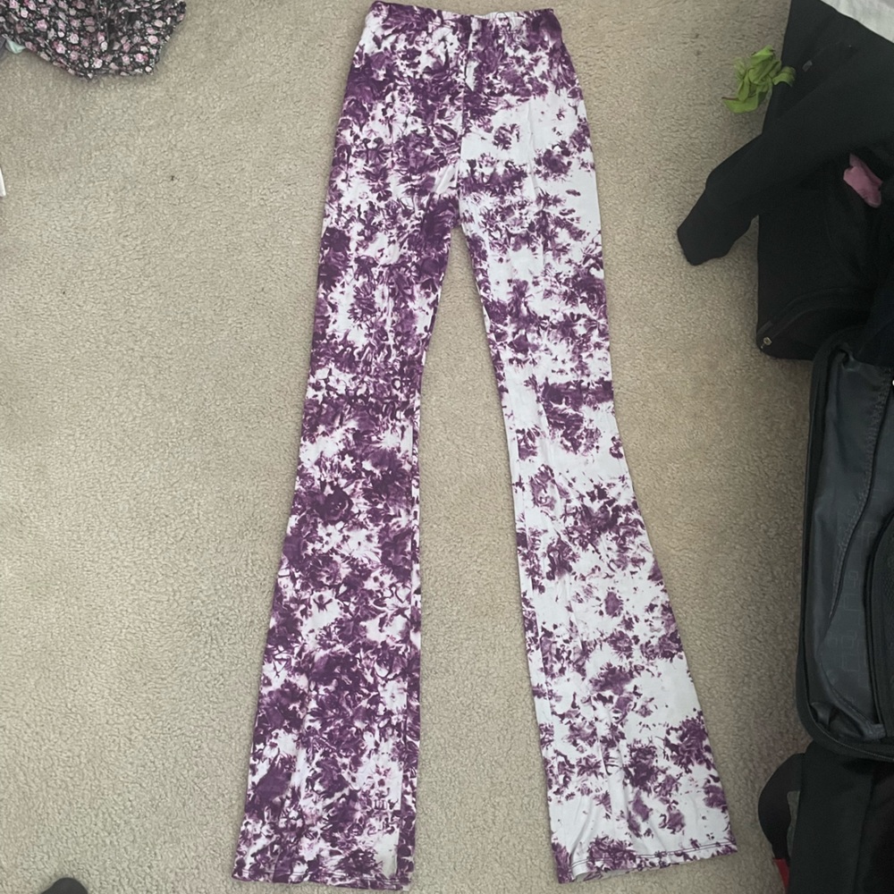 Motel Rocks tie dye bell bottoms